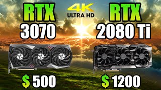 RTX 3070 vs RTX 2080 Ti  Test in 11 Games  4K [upl. by Wakeen844]