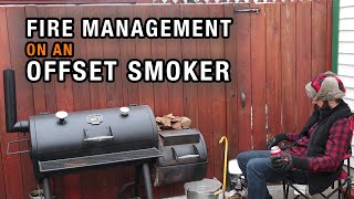 The RIGHT WAY to manage a fire on an offset smoker  Fire management on the Oklahoma Joes [upl. by Aseiram]