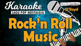 Karaoke ROCKN ROLL MUSIC  Dlloyd  Music By Lanno Mbauth [upl. by Leahcimaj]