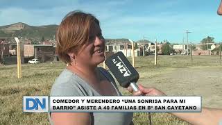 COMEDOR Y MERENDERO “UNA SONRISA PARA MI BARRIO” ASISTE A 40 FAMILIAS EN Bº SAN CAYETANO [upl. by Lachance771]