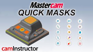 These 15 little icons can save you hours of work in Mastercamlets look at Quick Masks [upl. by Larrie635]