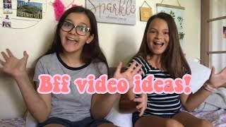 20 video ideas to film with your bff [upl. by Ilanos558]