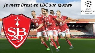 BREST VS LEVERKUSEN  UEFA CHAMPIONS LEAGUE  EA FC24 [upl. by Nolubez]