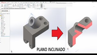 Parada de cilindro en Solidworks 2019 [upl. by Nimesay]