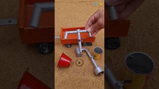 Mini tractor project mini motor water pump science project video [upl. by Gisela]