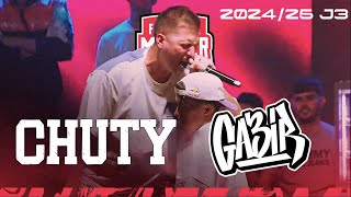 CHUTY ACABA CON LA MALDICION  CHUTY vs GAZIR  FMS ESPAÑA 202425 J3 [upl. by Minnie]