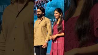 saipallavi nagachaitanya At thandel Movie Promotions ytshorts [upl. by Tecu862]