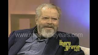 Orson Welles • Last Interview • Oct 10 1985 Reelin In The Years Archive [upl. by Ibrad563]