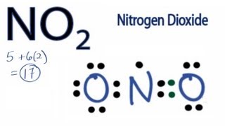 NO2 Lewis Structure How to Draw the Lewis Structure for NO2 [upl. by Piderit]