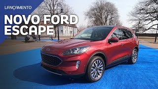 Novo Ford Escape 2020 conhecemos o SUV que chega para brigar com o Compass [upl. by Mihe]