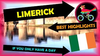 LIMERICK Ireland Travel Guide  What To Do IN ONE DAY Tour  Self Guided Highlights [upl. by Yzeerb]