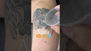 Essa água faz milagre tattoo remocaodetatuagem tatuagem cobertura antesedepois reforma [upl. by Sabas]