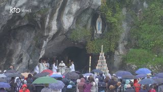 Messe de 10h à Lourdes du 22 octobre 2024 [upl. by Meldon]