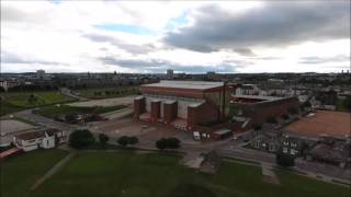 Aberdeen Beach amp Pittodrie stadium [upl. by Ereveneug]