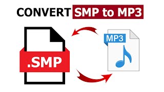 How to Convert SMP File into MP3 Audio File  Free Online Tool [upl. by Johnathon]