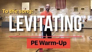 PhysEdZone “Levitating” PE Dance Fitness WarmUp  Brain Break [upl. by Errehs599]