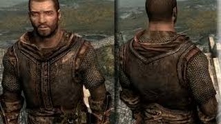 Skyrim mod showcaseIron Armor variant with sleeves and chainmail [upl. by Diann]