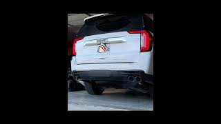 2022 GMC Yukon Denali Corsa Pro Series muffler [upl. by Esydnac]