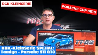 RCK KleinSerie SPEZIAL  Tamiya Porsche 911 GT3 TT02 vorgestellt [upl. by Ozne]