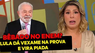 AGORA Lula parece bêbado durante prova do Enem vira piada na internet e nem os jornalistas perdoam [upl. by Fredra574]