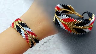 BEADS JEWELRY MAKINGHOW TO MAKE BRACELETS WITH BEADS Useful amp Easy [upl. by Razaile]