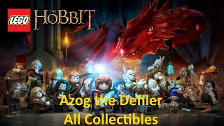 LEGO The Hobbit  Azog the Defiler  All Collectibles [upl. by Narruc]