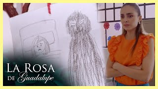 Un extraño dibujo preocupa a la Miss Violeta  La Rosa de Guadalupe 14  El árbol de los deseos [upl. by Adeirf]