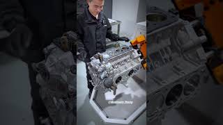 Mercedes C63156 V8 Assembly Part 2 short shorts [upl. by Niawat]