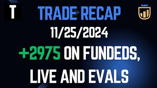 NQ Trade Recap 30PTS November 25th 2024 [upl. by Parrish48]