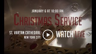 Armenian Christmas Divine Liturgy at St Vartan Cathedral in NYC [upl. by Deloris848]