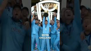 2003 to 2024 all world cup winner shorts viralvideo all teams respect [upl. by Cut]