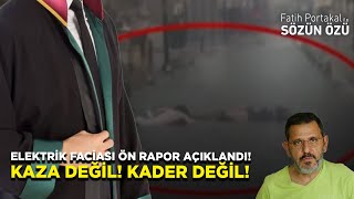 İZMİR ELEKTRİK FACİASI ÖN RAPOR AÇIKLANDI KAZA DEĞİL KADER DEĞİL FITRAT HİÇ DEĞİL [upl. by Aneelehs660]