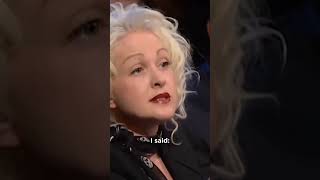 The ageism is real cyndilauper 80smusic womeninmusic shorts [upl. by Nnaeitak]