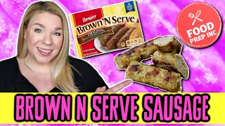 How To Cook Banquet Brown N Serve Sausage Links [upl. by Leitnahs203]