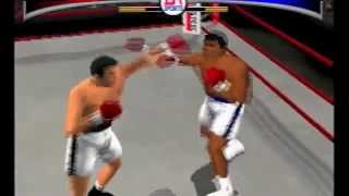 ALI vs MARCIANO KNOCKOUT KINGS PLAYSTATION 1 [upl. by Erdnaed]