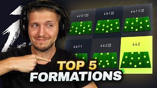 BEST FORMATIONS amp TACTICS IN FIFA 22 SO FAR [upl. by Elletnahc]