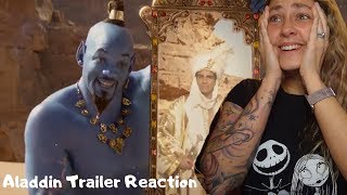 Disneys Aladdin Official Trailer REACTION and REVIEW [upl. by Oivaf]