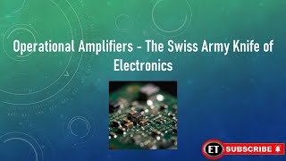 What is Operational Amplifiers Explained in Tamil  6200 🏆🎖️ What is OpAmp in Tamil [upl. by Basham]