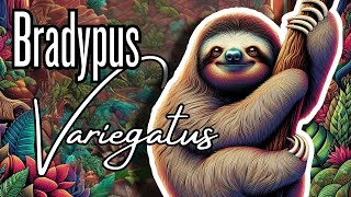 🍃🦥 Bradypus Variegatus El Encantador Mundo del perezoso de tres dedos [upl. by Rehctaht648]