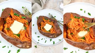 Air Fryer Baked Sweet Potatoes [upl. by Nnayd]