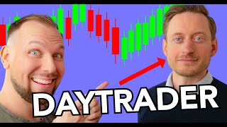 Träffar en DAYTRADER Han jobbar med daytrading och svarar på era frågor [upl. by Ainitsirc]