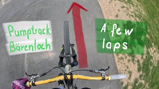 Solingen Klingentrail  New Pumptrack Bärenloch  A few laps helmet cam [upl. by Pilar]