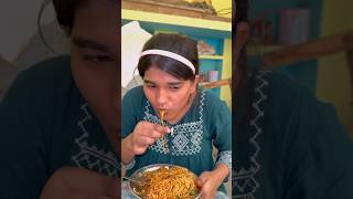 Spicy noodle challenge 💀 vlog trending food [upl. by Laband]