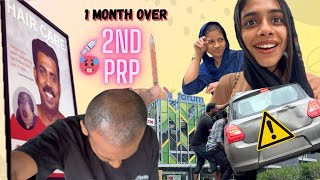 ✨HAIR TRANSPLANT  PART 4  💉2nd PRP🥵കൊറച്ച് വേദന ഉണ്ടാർന്നു🥲Kochi Karakkam🤘🏻 [upl. by Quincy393]