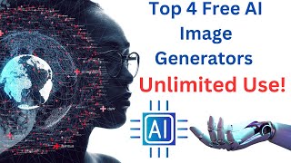 Top 4 Free AI Image Generators Unlimited Use [upl. by Adelheid]