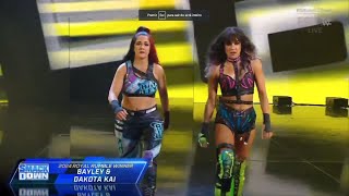 Bayley amp Dakota Kai Entrance  WWE SmackDown March 01 2024 [upl. by Naghem]