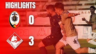 SantAngelo vs Piacenza 03 gol amp highlights [upl. by Friederike857]