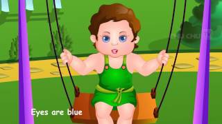 Chubby Cheeks Rhyme with Lyrics and Actions  English Nursery Rhymes Cartoon Animation [upl. by Guimar]