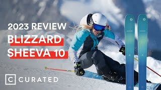 2023 Blizzard Sheeva 10 Ski Review 2024 Same Tech Different Graphic  Curated [upl. by Nairrot]