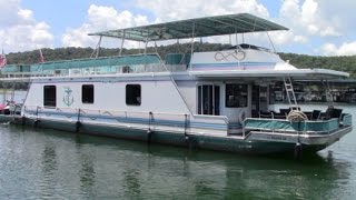 HOUSEBOAT FOR SALE  Sumerset 16x73 CLEAN [upl. by Nhar]